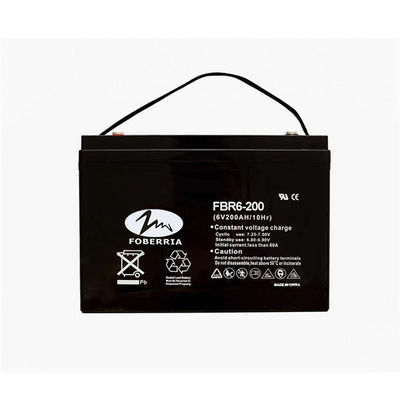 باتری سرب اسید CE ISO9001 AGM 60A 6 ولت 200 ساعت